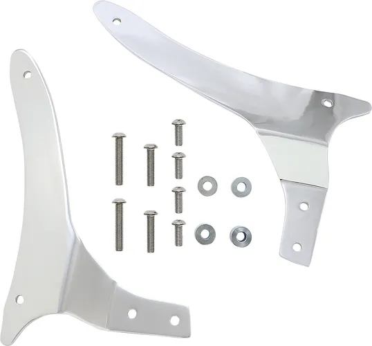 Cobra Chromed Steel Tall Round Sissy Bar Kit