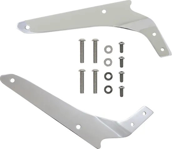 Cobra Chromed Steel Short Round Sissy Bar Kit