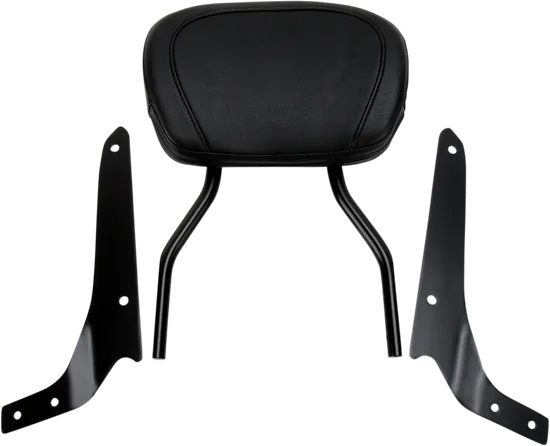 Cobra Black Steel Short Round Sissy Bar Kit