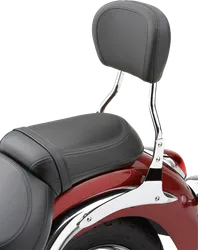 Cobra Chromed Steel Short Round Sissy Bar Kit