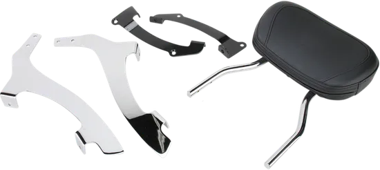 Cobra Chromed Steel Short Round Sissy Bar Kit