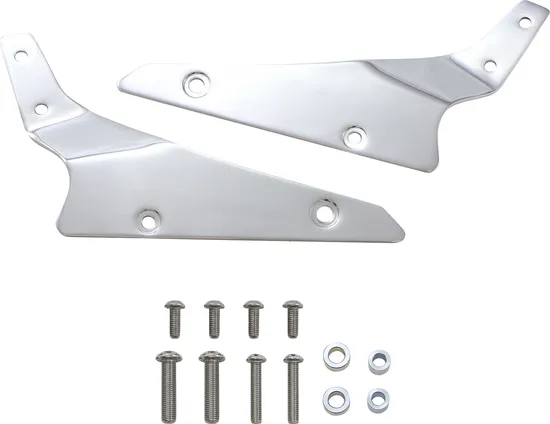 Cobra Chromed Steel Short Round Sissy Bar Kit