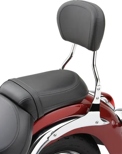 Cobra Chromed Steel Short Round Sissy Bar Kit 4
