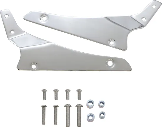 Cobra Chromed Steel Short Round Sissy Bar Kit