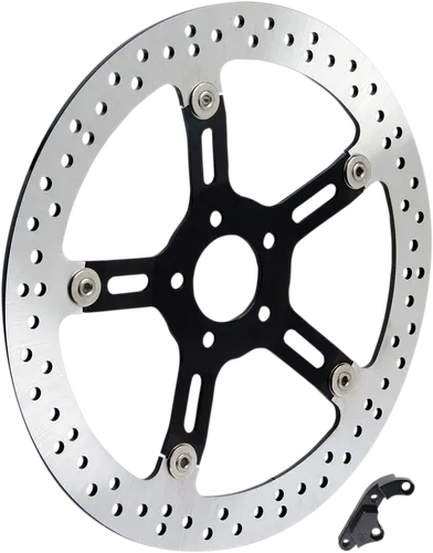 Arlen Ness Big Brake Floating Rotor Kit 14in. Front Left Hub Mount