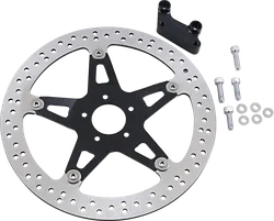 Arlen Ness Big Brake Floating Rotor Kit 14in. Front Left Hub Mount