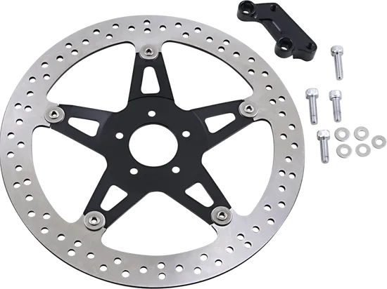 Arlen Ness Big Brake Floating Rotor Kit 14in. Front Right Hub Mount