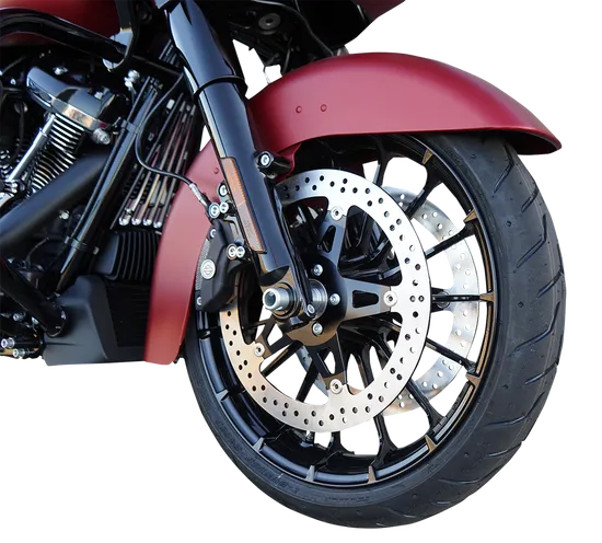 Arlen Ness Big Brake Floating Rotor Kit 14in. Front Left Hub Mount