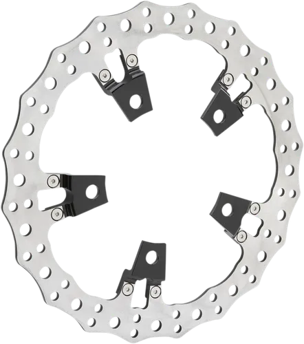 Arlen Ness Big Floating Jagged Brake Rotor Kit 14in. Right Spoke