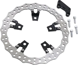 Arlen Ness Big Floating Jagged Brake Rotor Kit 14in. Right Spoke