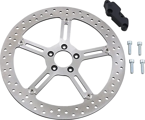 Arlen Ness Big Brake Floating Rotor Kit 15in. Front Left