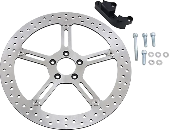 Arlen Ness Big Brake Floating Rotor Kit 15in. Front Right Hub Mount