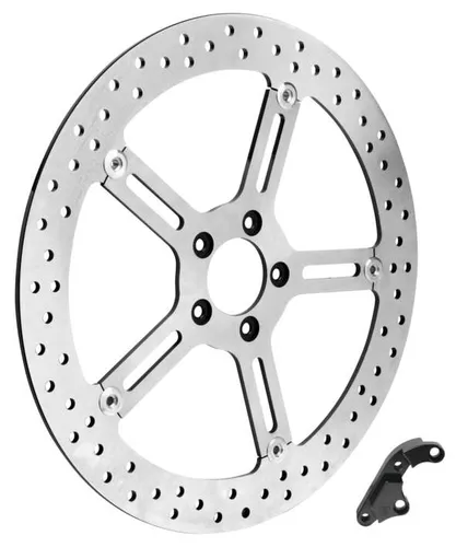 Arlen Ness Big Brake Floating Rotor Kit 15in. Front Left Hub Mount