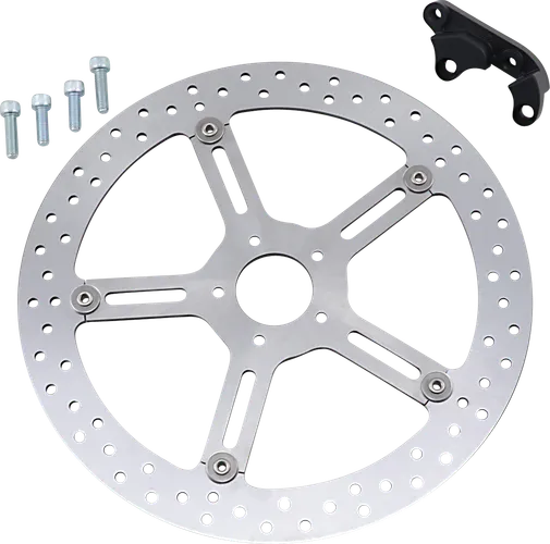 Arlen Ness Big Brake Floating Rotor Kit 15in. Front Left Hub Mount