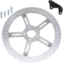 Arlen Ness Big Brake Floating Rotor Kit 15in. Front Left Hub Mount