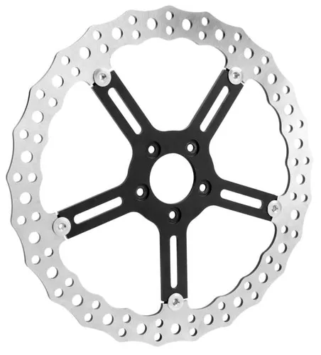 Arlen Ness Big Floating Jagged Brake Rotor Kit 15in. Left Hub