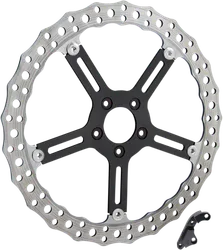 Arlen Ness Big Floating Jagged Brake Rotor Kit 15in. Left Hub