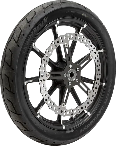 Arlen Ness Big Floating Jagged Brake Rotor Kit 15in. Right Hub