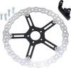 Arlen Ness Big Floating Jagged Brake Rotor Kit 15in. Left Hub