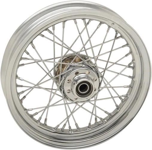 DS Chrome Front 40 Spoke Wheel 16x3.00