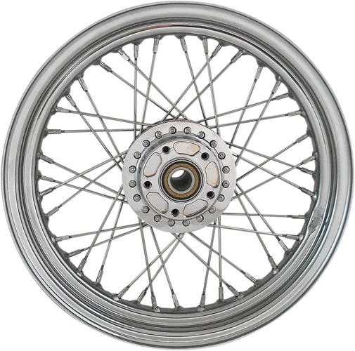 DS Chrome Front 40 Spoke Wheel  16x3.00