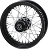 DS Black Front 40 Spoke Wheel- 16x3.00