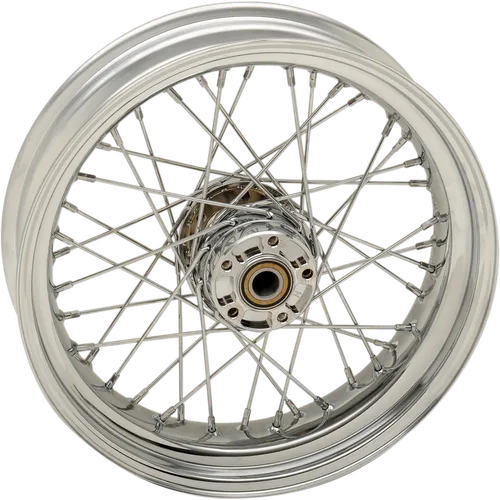 DS Chrome 40 Spoke 17"x4.50" Rear Wheel Assembly