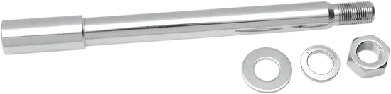 Drag Specialties Chrome Front Wheel Axle Kit