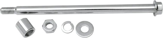 Drag Specialties Chrome Rear Wheel Axle Kit