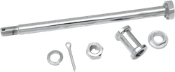 Drag Specialties Chrome Rear Wheel Axle Kit