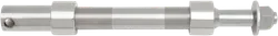 Drag Specialties Chrome Front Wheel Axle Kit