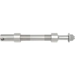Drag Specialties Chrome Front Wheel Axle Kit