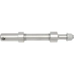 Drag Specialties Chrome Front Wheel Axle Kit
