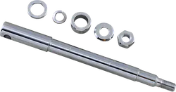 Drag Specialties Chrome Front Wheel Axle Kit