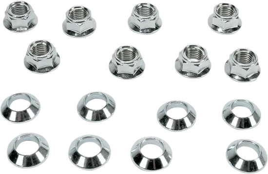 Moose Racing 10mm Tapered Locking Lug Nut 8pk