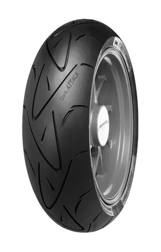 Continental Tire ContiSport Attack Rear Tire 190/55-17 75 (W) Blackwall Radial TL 2