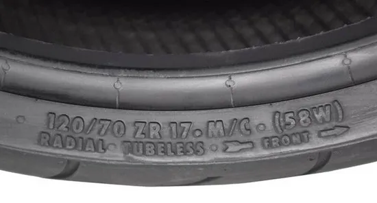 Conti Sport Attack 120-70-17 Front Radial Tire 58W TL