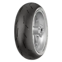 Continental Tire ContiRace Attack 2 Medium Rear Tire 180/60-17 75 W Blackwall