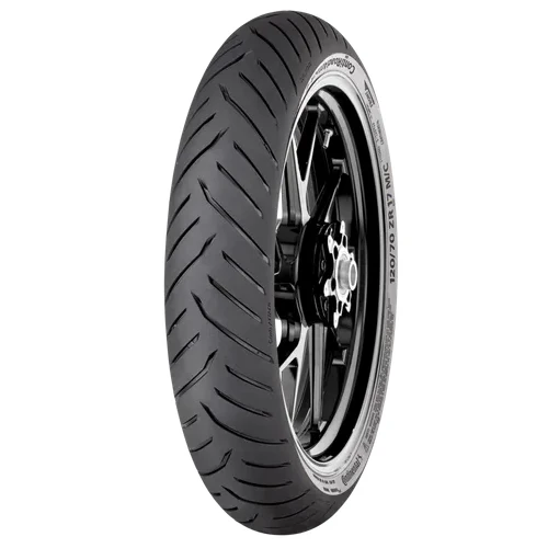 Continental Tire ContiRoad Attack 4 GT Front Tire 120/70-17 58 W Blackwall 1