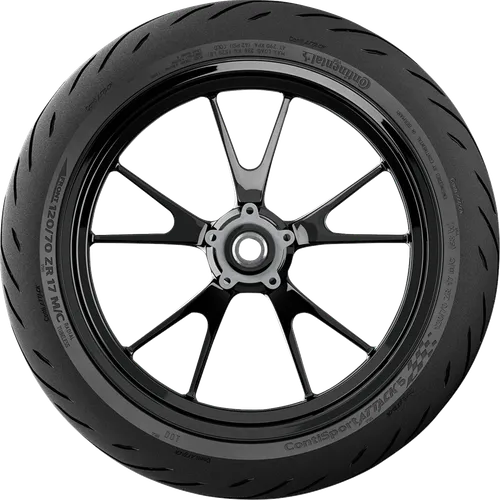 Continental Tire ContiSport Attack 5 Front Tire 120/70-17 58 W Blackwall 2