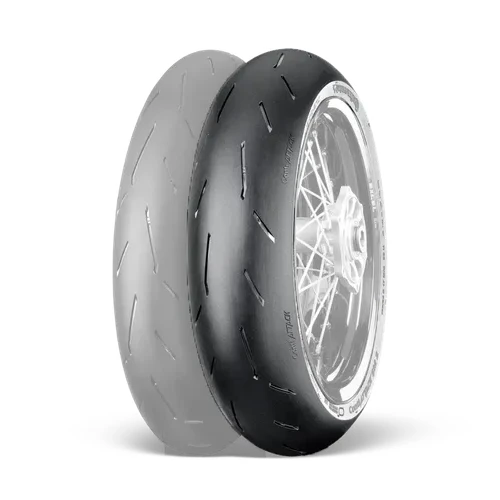 Continental Tire ContiAttack SM2 Rear Tire 140/70-17 66 H Blackwall