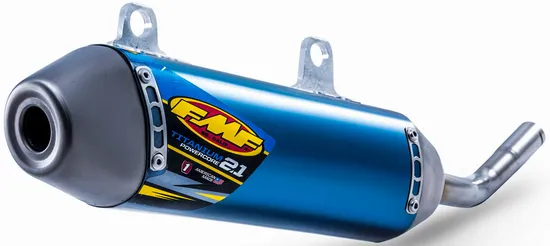 FMF PowerCore 2.1 Xtreme Blue Exhaust Muffler Silencer TI for KTM