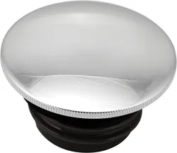Harddrive Chrome Smooth Screw In Non Vented Gas Fuel Petrol Cap