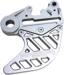 PSR Rear Brake Rotor Disc Guard Protector Aluminum Gun Metal