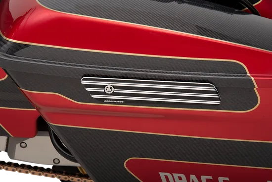 Arlen Ness 10-Gauge Saddlebag Hinges Covers Black Machined Pair