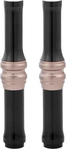 Arlen Ness 10 Gauge Lower Pushrod Tube Covers Kit Titanium