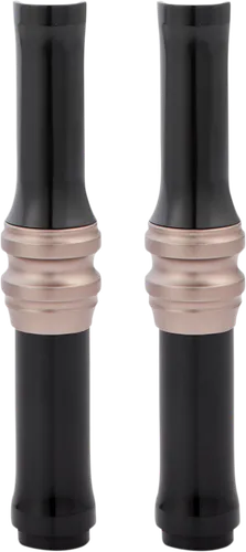 Arlen Ness 10 Gauge Lower Pushrod Tubes Covers Kit Titanium