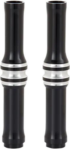 Arlen Ness Deep Cut Lower Pushrod Tubes Covers Kit Black