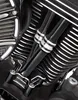 Arlen Ness Deep Cut Lower Pushrod Tubes Covers Kit Black