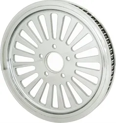 Harddrive Chrome 65T X 1 1/8 Rear Drive Belt Sprocket Pulley